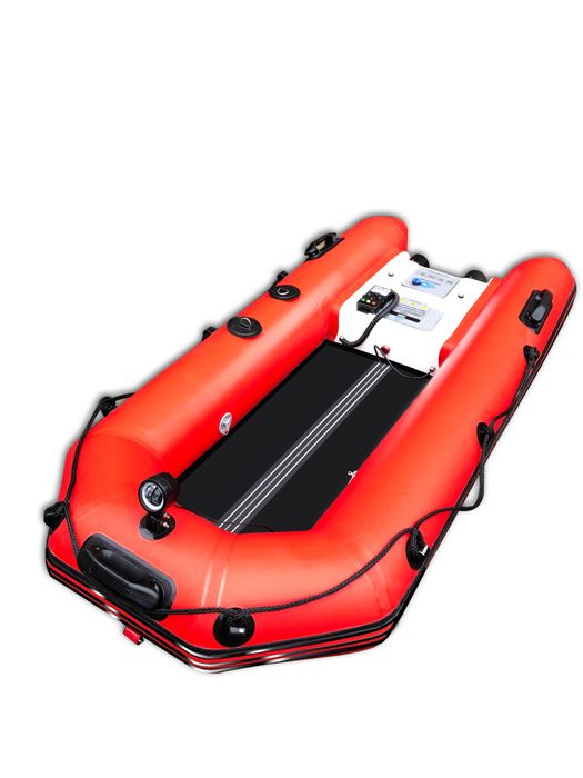 Remote-Controlled Auto-Inflation Water Rescue Boat System