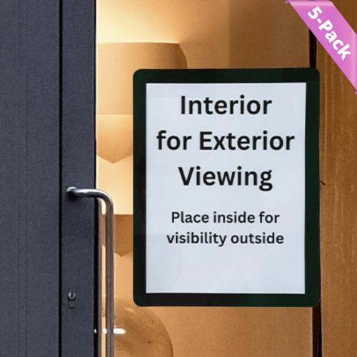 Fodeez® Reusable Adhesive Frames for Interior / Exterior Viewing