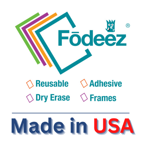 Fodeez® Reusable Adhesive Frames
