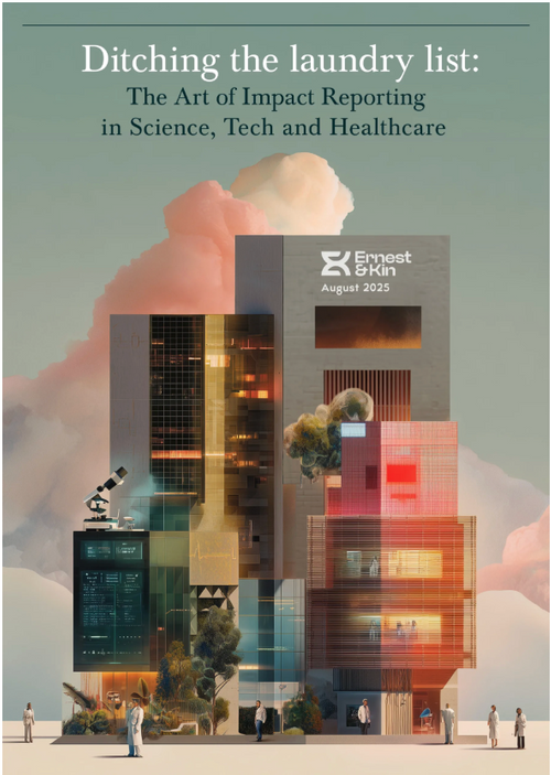 Out with the Laundry List: The Art of Impact Reporting in Science, Tech and Healthcare