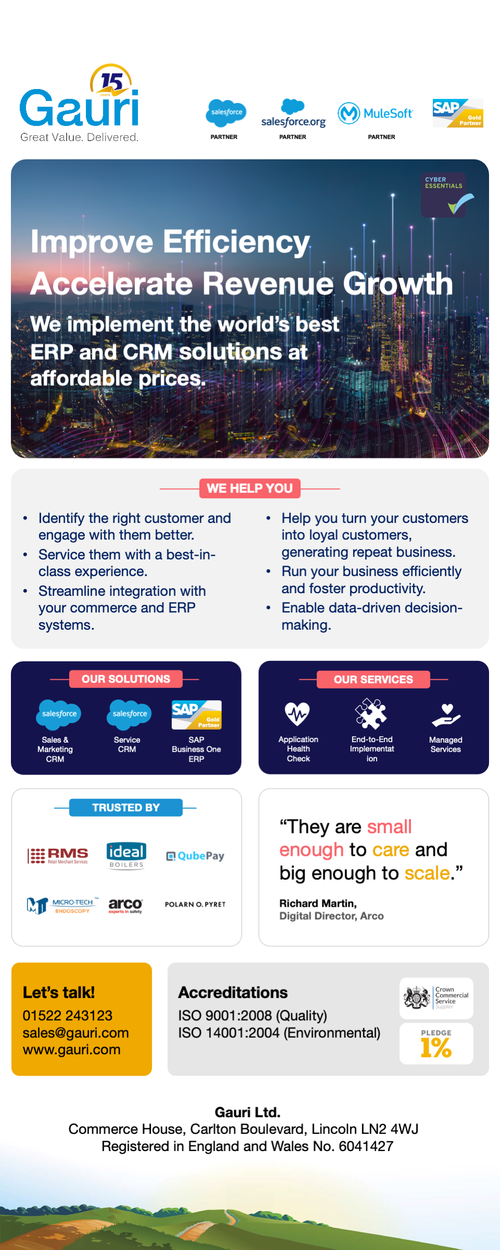 Improve Efficiency & Accelerate Business Growth