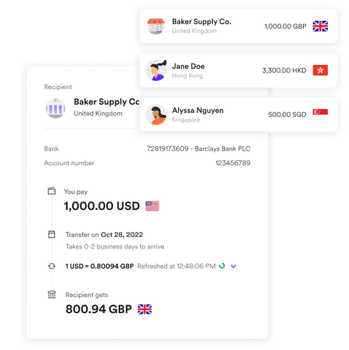FX & Transfers