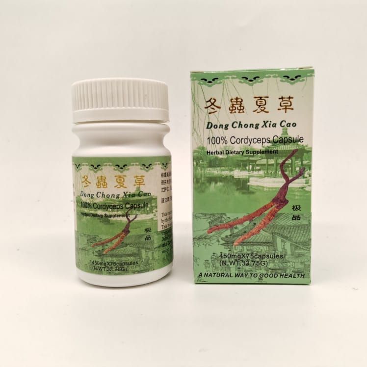 100% Cordyceps Sinensis capsules