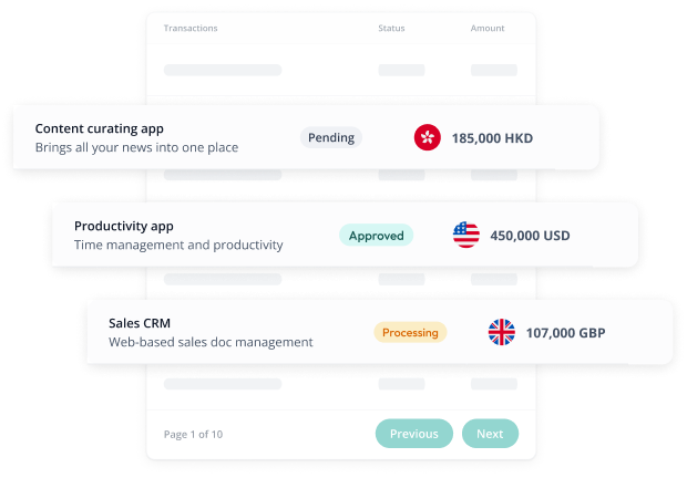 Global Payments In 47 Currencies