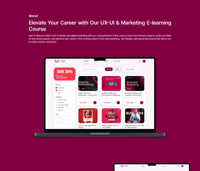 A Cuppa Academy: Your PaaS for E-Learning Excellence