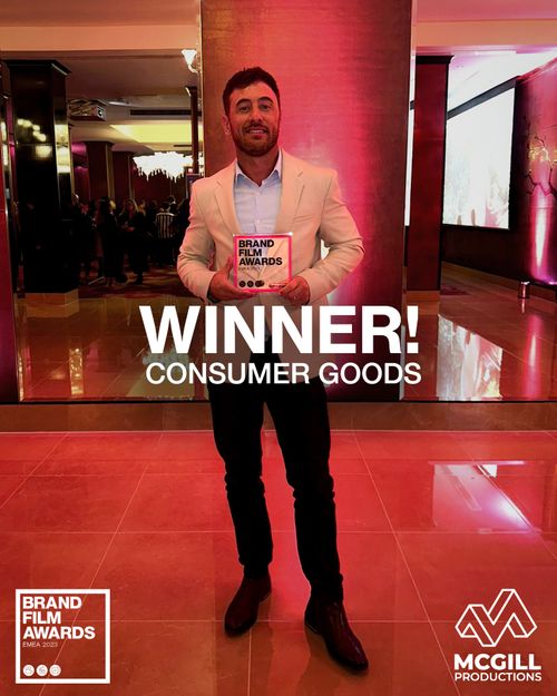 McGill Productions Wins Best Brand Storytelling, Defeating Virgin Atlantic & Amazon in Brand Film Awards