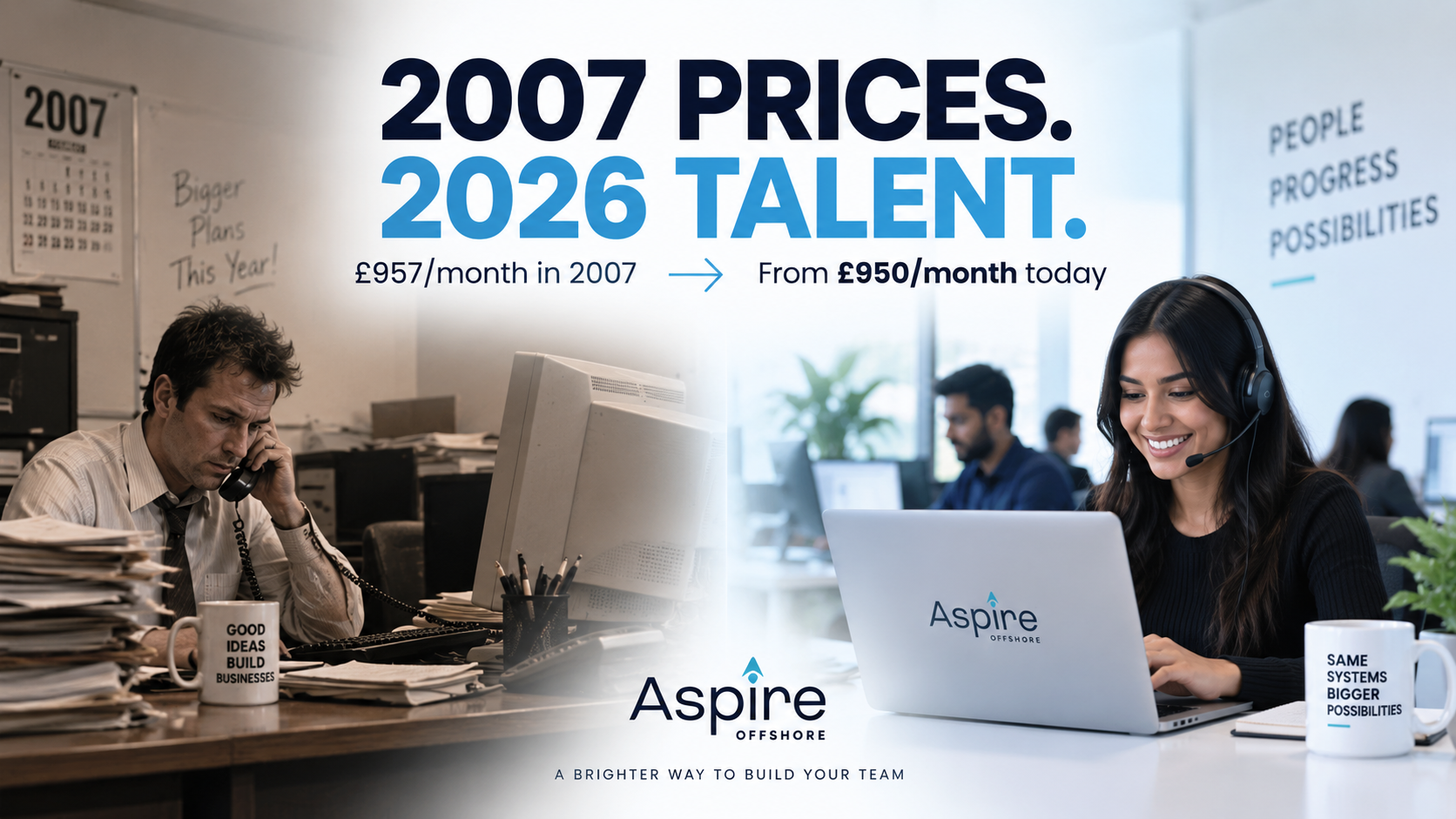 2007 Prices. 2026 Talent.