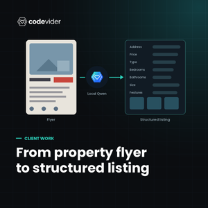 From flyer to listing: an AI agent that reads property flyers