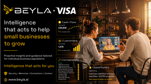 BEYLA teams up with Visa to bring its Digital C-Suite solution to SMBs.