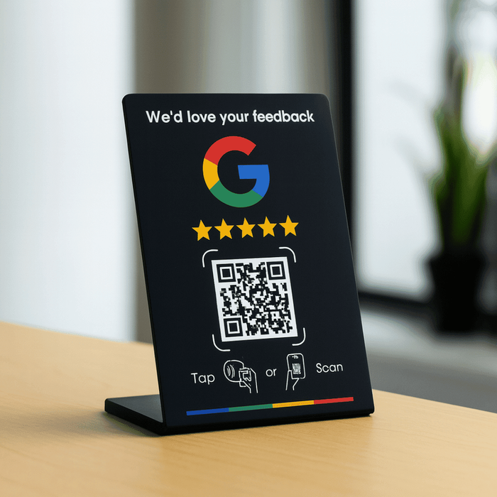 Google Review Stands