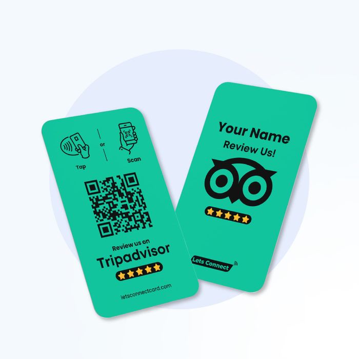 Trustpilot Review Card with NFC & QR code