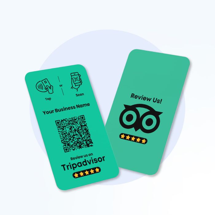 Trustpilot Review Card with NFC & QR code