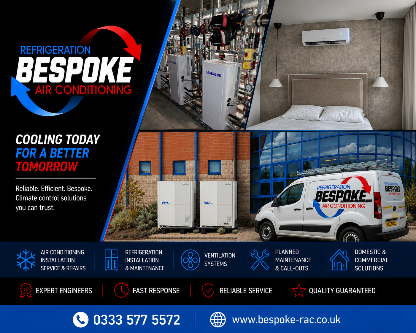 Cover image - Bespoke Refrigeration and Air Conditioning ltd