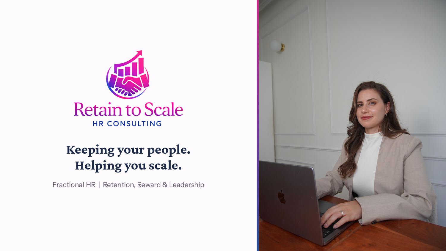 Cover image - Retain to Scale HR Consulting