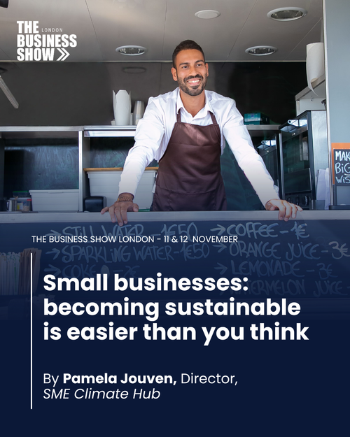 Small businesses: becoming sustainable is easier than you think