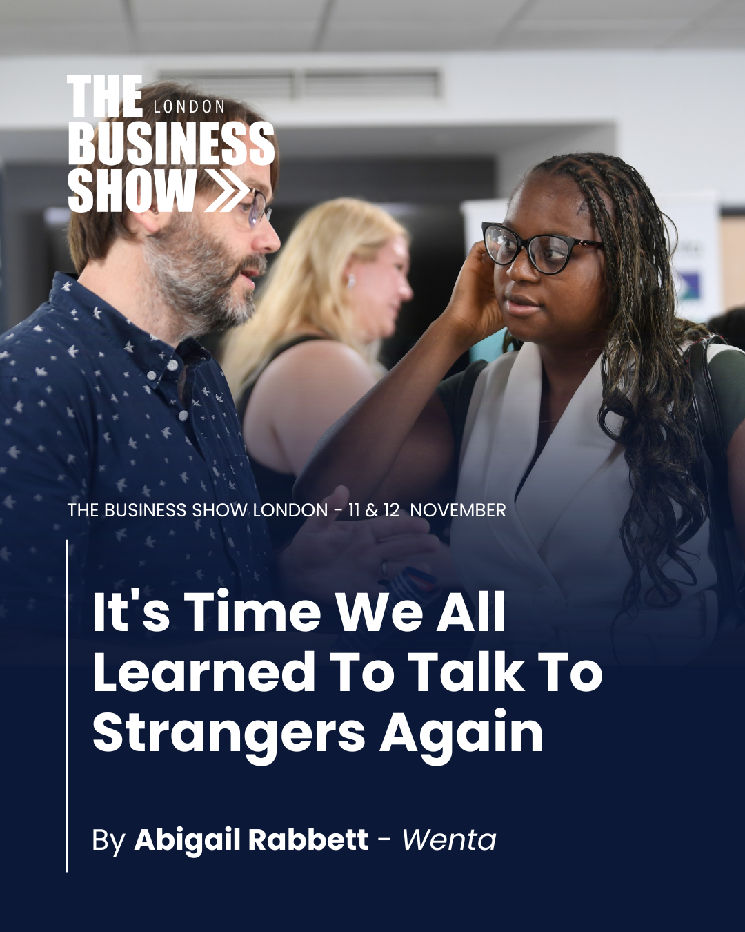 It's Time We All Learned To Talk To Strangers Again