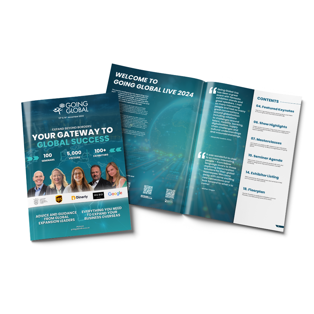 Going Global Live Showguide