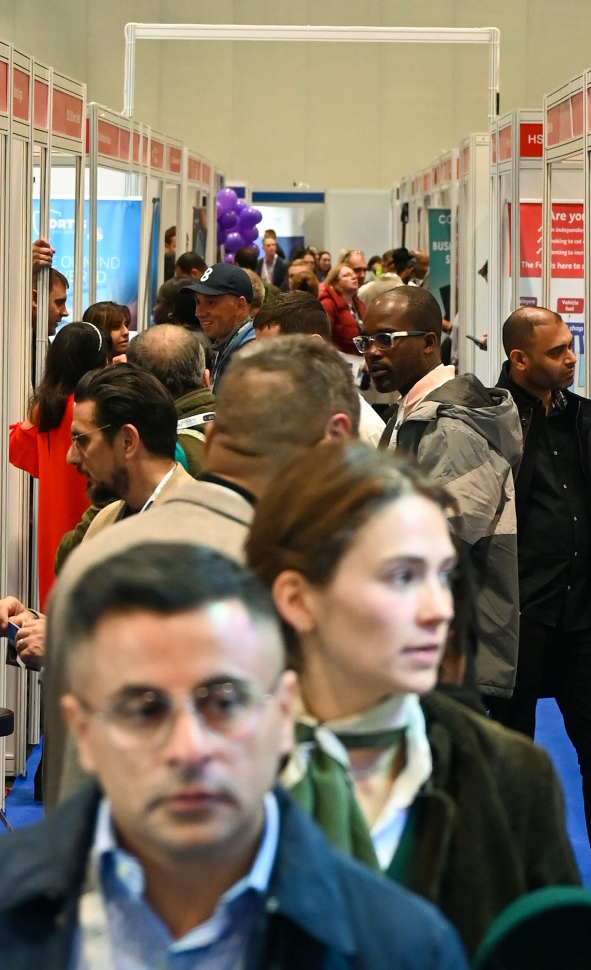 The Buisness Show Busy corridor