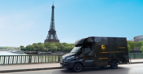 New UPS electric vehicles hit the streets of Europe