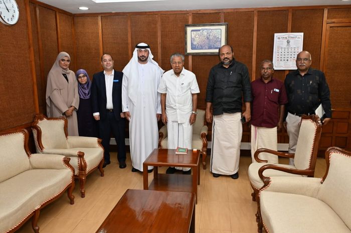 Signing of a Declaration of intent for Cooperation with the Government of Kerala