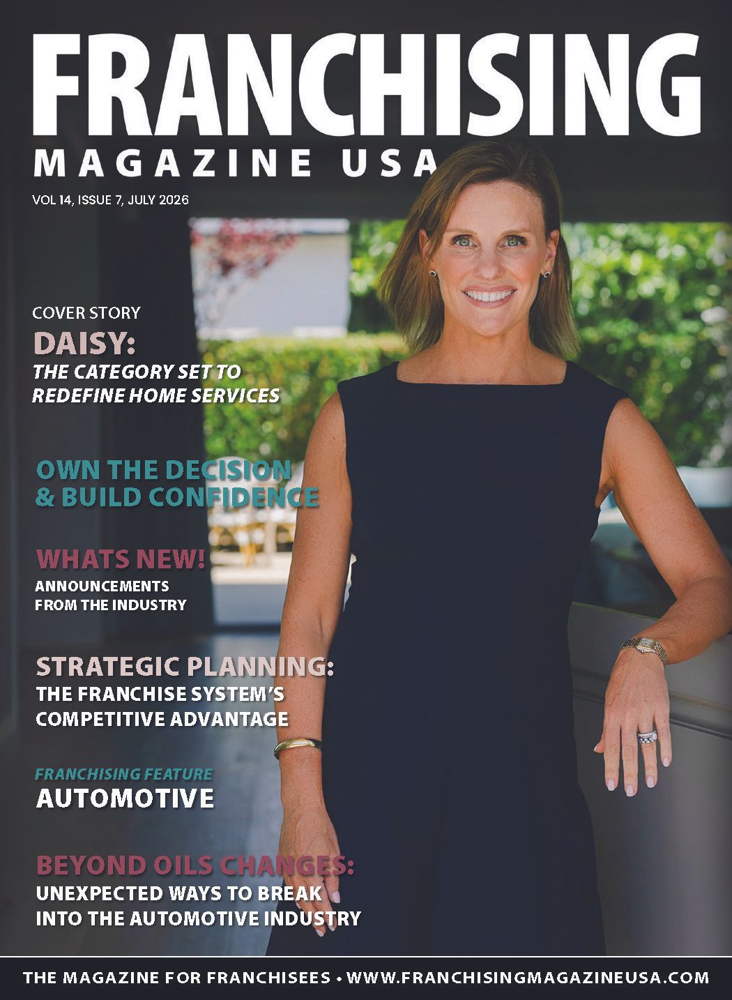 Cover image - Franchising Magazine USA