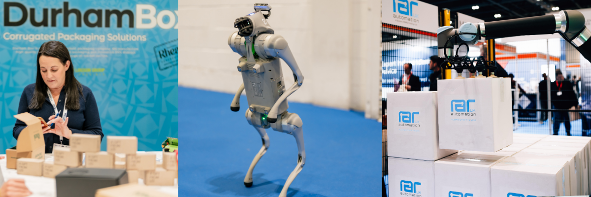 Robot and delivery images