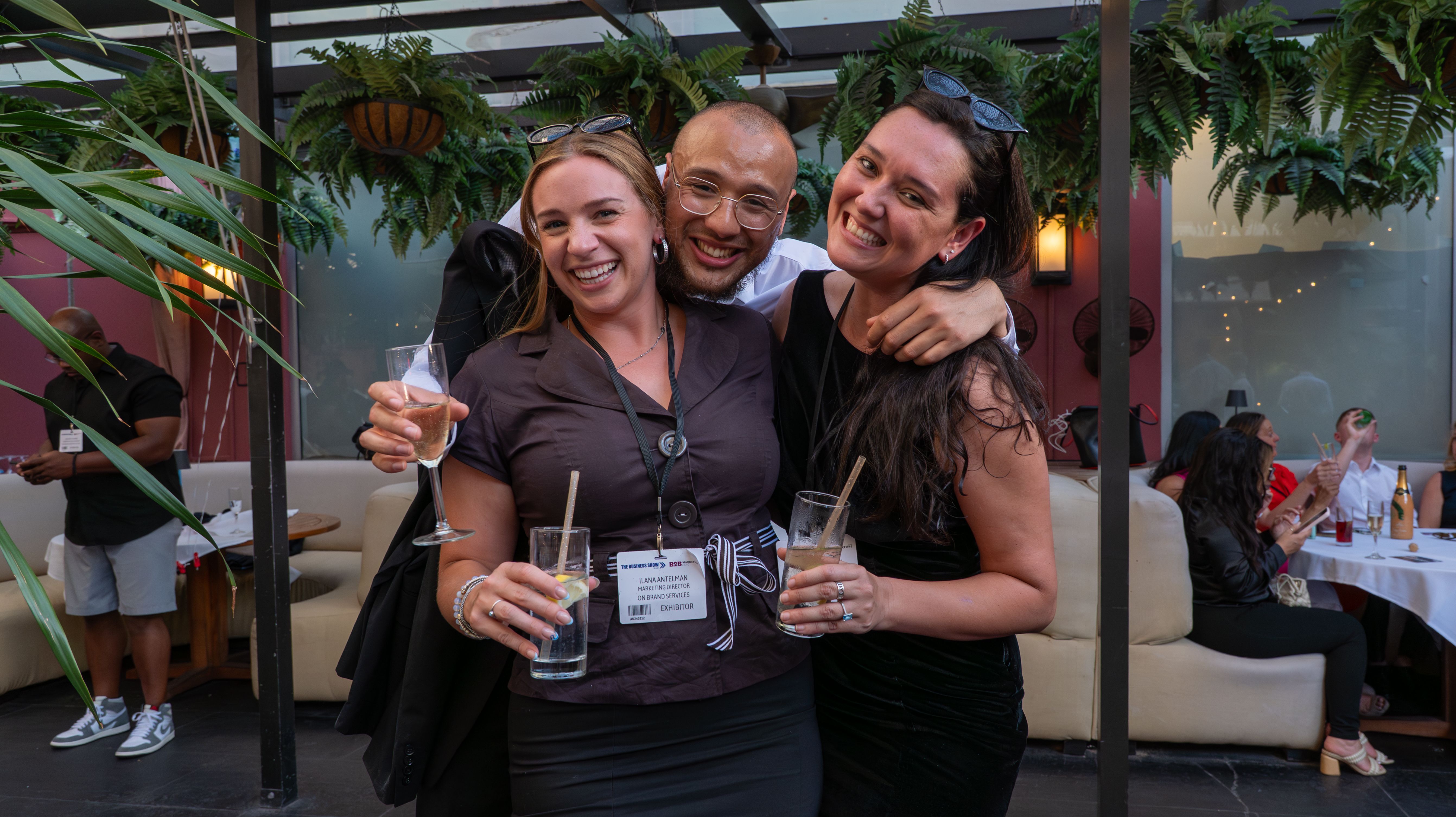 Exhibitor Party with Account Manager