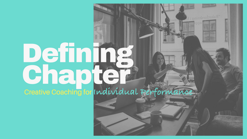 One to One Creative Performance Coaching