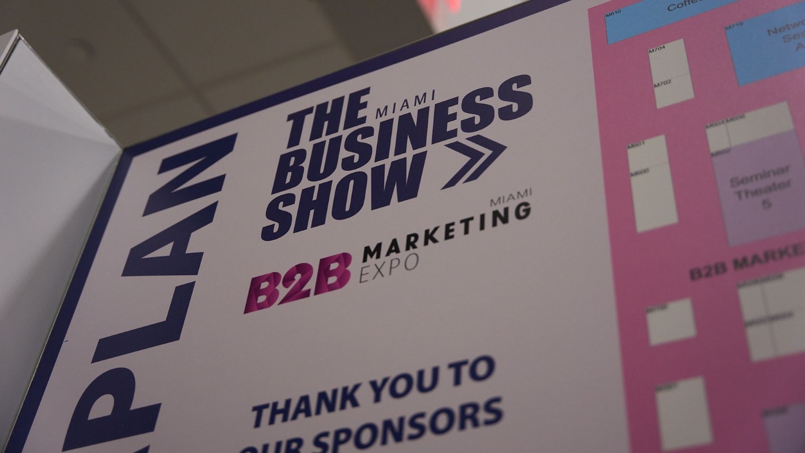 A picture of the logo for The Business Show Miami, the biggest business expo in the US