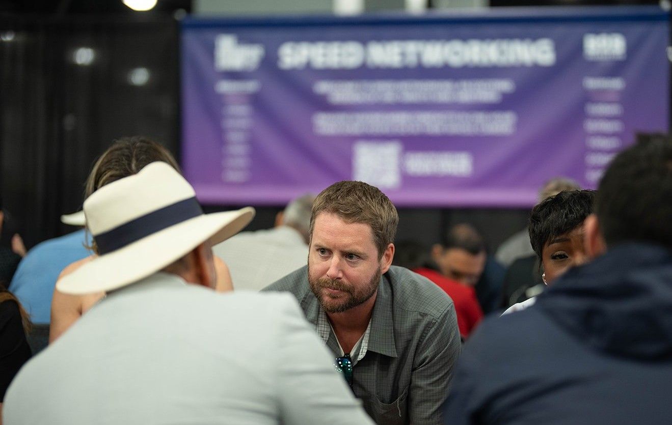 Speed networking at The Business Show Miami