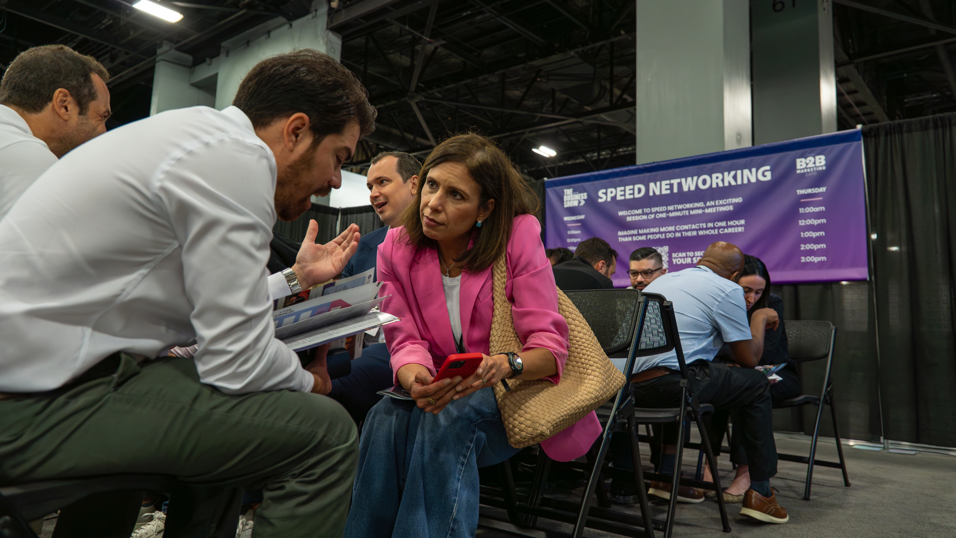 Participate in Speed Networking