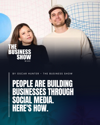 People are building businesses through pure social media exposure. Here's how.