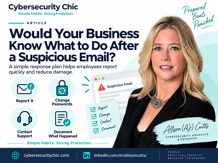 Would Your Business Know What to Do After a Suspicious Email?