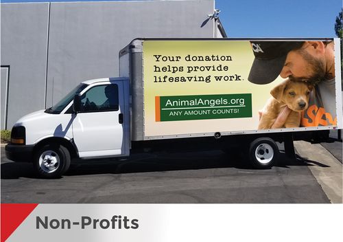 Advertising for non-profit on Mobile Billboard Truck