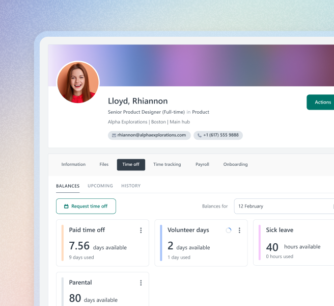 HR Information System (HRIS)