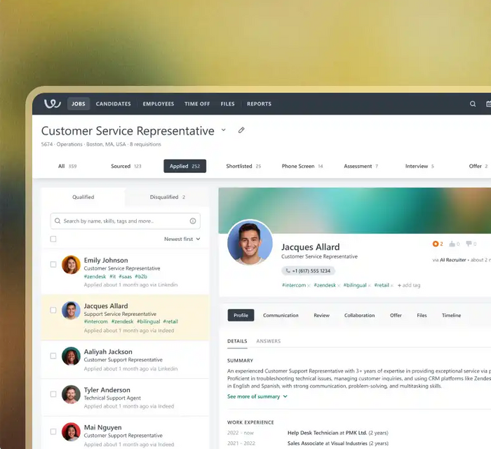 Applicant Tracking System (ATS)