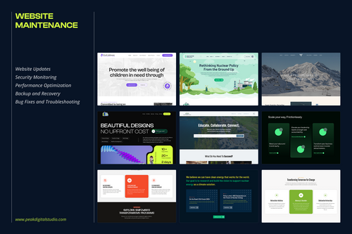Website Maintenance