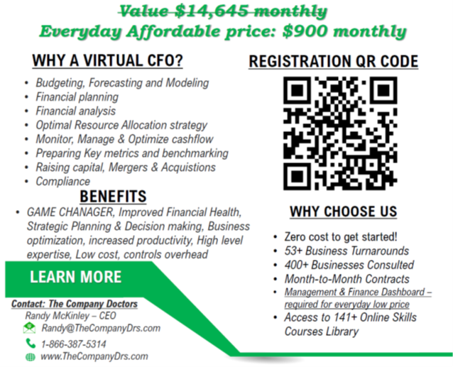 Low Cost Virtual CFO Services