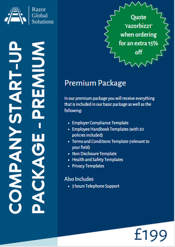 Company Start-Up Package - Premium