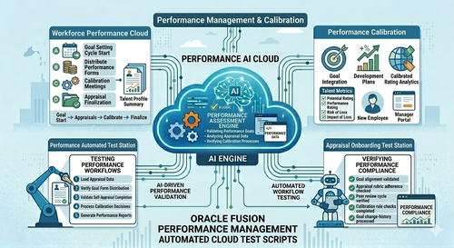 Oracle Fusion Performance Management Automated Cloud Test Scripts