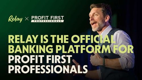 Author of Profit First, Mike Michalowicz, reacts to business owner testimonials about Relay