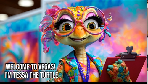 Welcome to Vegas! I'm Tessa The Turtle