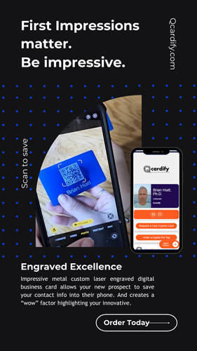 Digital Business Card in Action