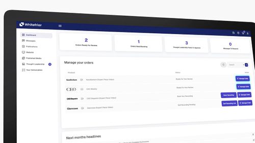 The Whitefriar Dashboard