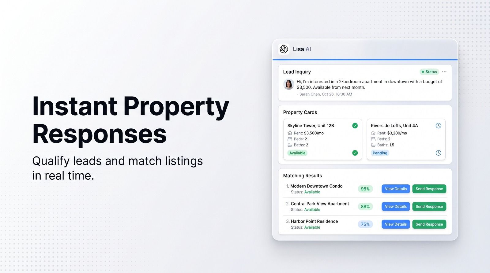 AI Real Estate Lead Management That Never Misses Calls | 24/7 Rental Enquiry Automation