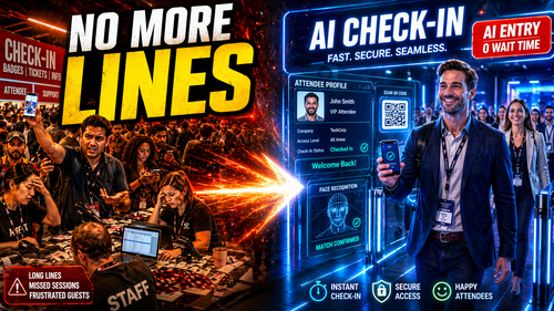 AI Event Check-In System Explained | Faster, Secure & Automated Attendance