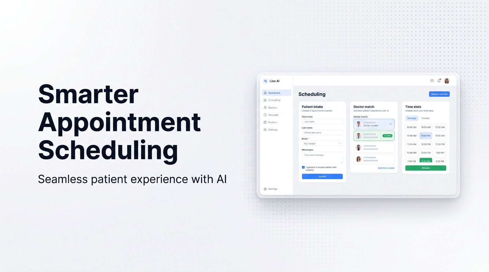 AI Healthcare Scheduling: Book Appointments in Seconds | Smart Patient Screening