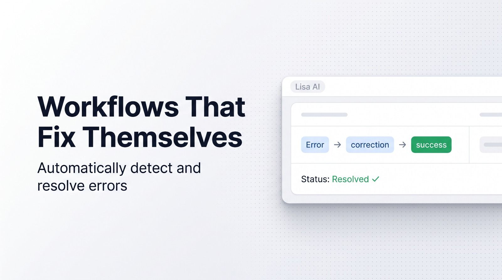 Stop Workflow Failures 🚫 | Self-Healing AI Fixes Errors Instantly