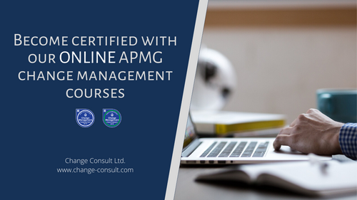 The advantages of the APMG Change Management ONLINE training courses | Change Consult Ltd.