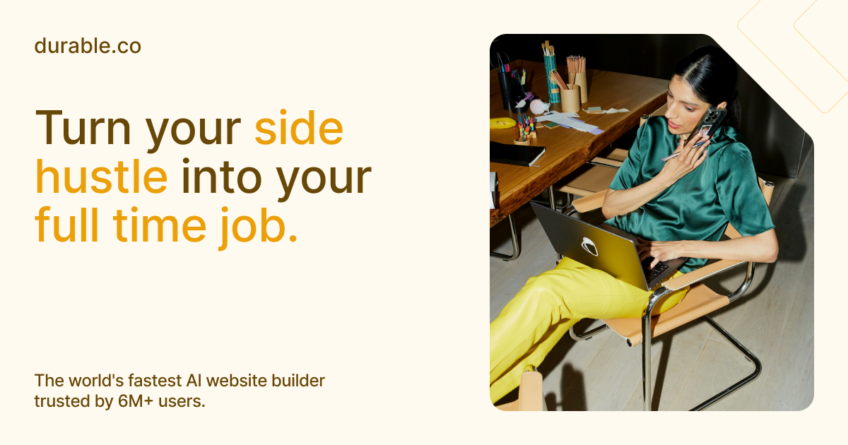Durable AI Website Builder